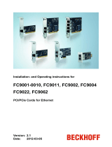 Beckhoff FC9062 Installation And Operating Instructions Manual