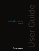 Blackberry Z30 User manual