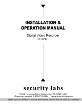 Maxtor SLD240 User manual