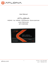 Atlona AT-HD550 User manual