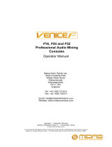 Midas Venice F16 User manual