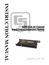 Campbell Scientific SDM-IO16 16-Channel Input/Output Expansion Module Owner's manual