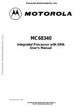 Motorola MC68340 User manual