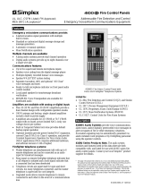 Simplex MINIPLEX 4100ES Series User manual