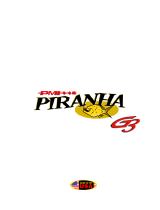 Piranha G3 Owner's manual