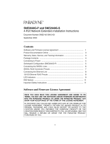 Paradyne SNE2040G-S Installation Instructions Manual