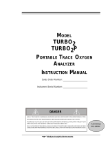 Teledyne TurbO2 User manual