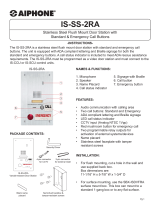 Aiphone IS-SS-2RA User manual