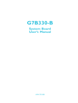 DFI G7B330-B rev. AE User manual