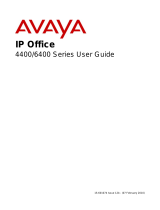 Avaya 6400 Series User manual