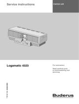 Buderus Logamatic 4323 Service Instructions Manual