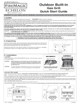 Fire Magic Echelon Diamond Built-In Grill Quick start guide