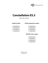Seagate ST4000NM0033 Constellation® ES.3 SATA 6Gb/s 4-TB Hard Drive User manual