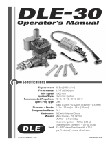 DLE Engines DLEG0031 Owner's manual