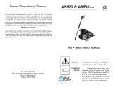 AR Blue Clean AR620 Maintenance Manual