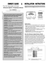 Airmar B120, P120 CS4500 Ultrasonic 610 Owner's manual