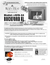 Kozyheat Rockford XL Owner's manual