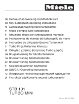 Miele STB 101 TURBO MINI Owner's manual
