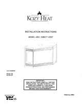 Kozyheat #961 Owner's manual