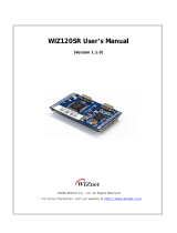 Wiznet WIZ120SR-EVB User manual