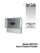 Omega DPG701 series Owner's manual