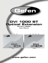 Gefen EXT-DVI-1000ST User manual