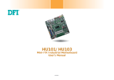 DFI HU101/HU103 User manual