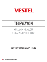 VESTEL Satellite 40FA5000 Operating Instructions Manual
