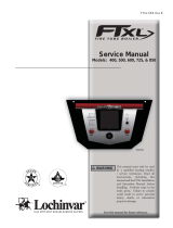 Lochinvar FTxl 850 User manual