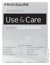 Frigidaire Dishwasher Owner's manual