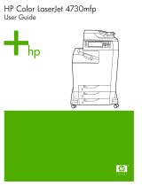 HP Color LaserJet 4730 Multifunction Printer series User guide