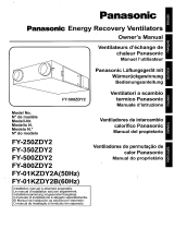 Panasonic FY250ZDY2 Owner's manual