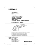 Hitachi G 13 SB 3 Owner's manual
