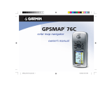 Garmin GPSMAP 76CS User manual