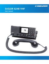 COBHAM SAILOR 6248 VHF User manual