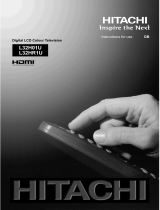 Hitachi L32HR1U Instructions For Use Manual