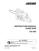 Echo CS-680 User manual