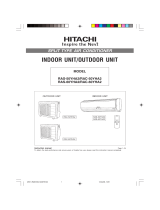 Hitachi RAC-60YHA2 User manual