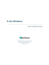 EverFocus XLite (Windows) Owner's manual