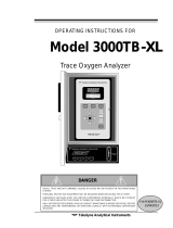 Teledyne 3000TB-XL User manual