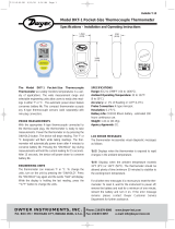 Dwyer DKT-1 User manual