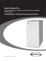 Grant Vortex Pro Installation & Servicing Instructions Manual