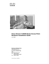 Cisco AIR-AP1142N-A-K9 Hardware Installation Manual