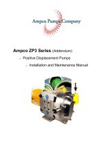 Ampco Pumps Company ZP3 Series Installation and Maintenance Manual