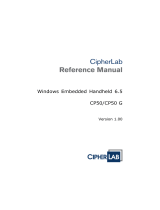 CipherLab CP50 G Reference guide