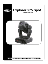 SHOWTEC Explorer 575 Spot User manual