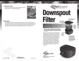 AquaScape RainXchange Downspout Filter Installation Instructions & Maintenance Owner's Manual