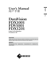 Eizo FDX1201 User manual