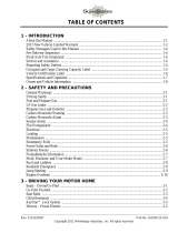 Winnebago SunCruiser User manual