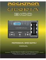 Rocktron Utopia B100 Owner's manual
